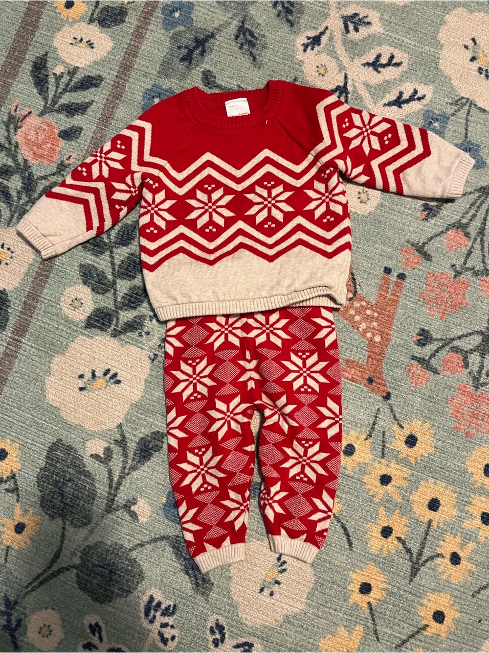 Hanna Andersson Holiday Sweater Set
